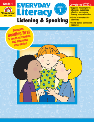 Picture of Everyday Literacy: Listening and Speaking, Grade 1 - Teacher's Edition