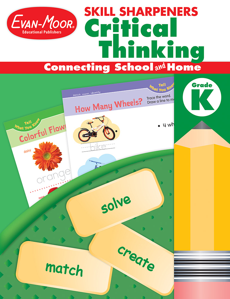 Skill Sharpeners: Critical Thinking, Grade K - Activity Book