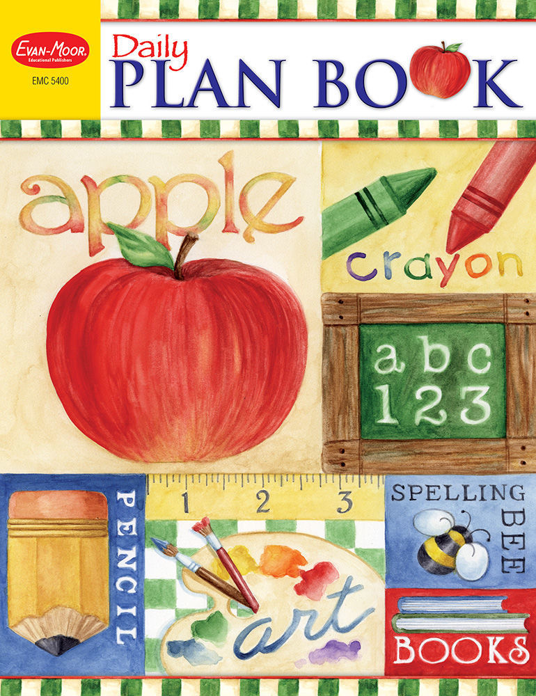 Evan-Moor Daily Plan Book: School Days, Grades K-6 - Teacher Reproducibles, E-book