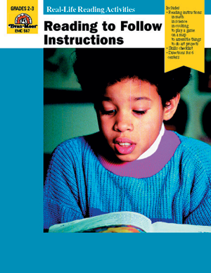 Evan-Moor Reading To Follow Instructions - Teacher Reproducibles, E-book