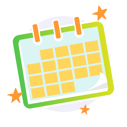 Icon representing 'Full-Year Bundles' with a calendar.