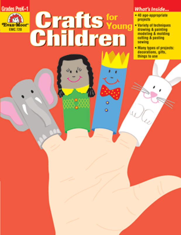 Crafts for Young Children, Grades PreK-1 - Teacher Reproducibles, E-book