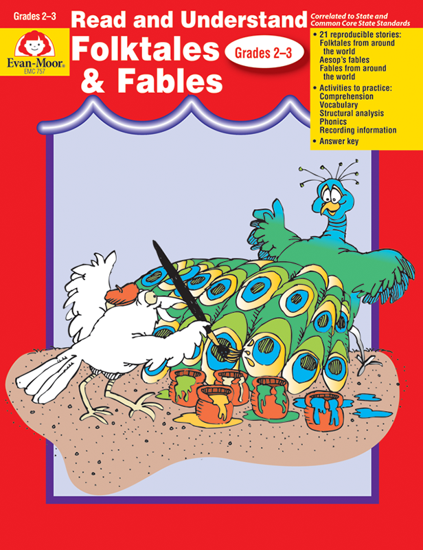 Read and Understand: Folktales and Fables, Grades 2-3 - Teacher Reproducibles, E-book