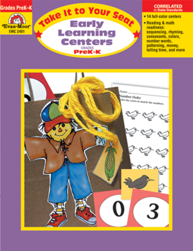 Take It to Your Seat Early Learning Centers PreK-K - Teacher Resource, E-book