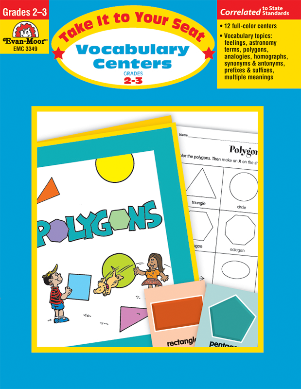 Take It To Your Seat: Vocabulary Centers, Grades 2-3 - E-book