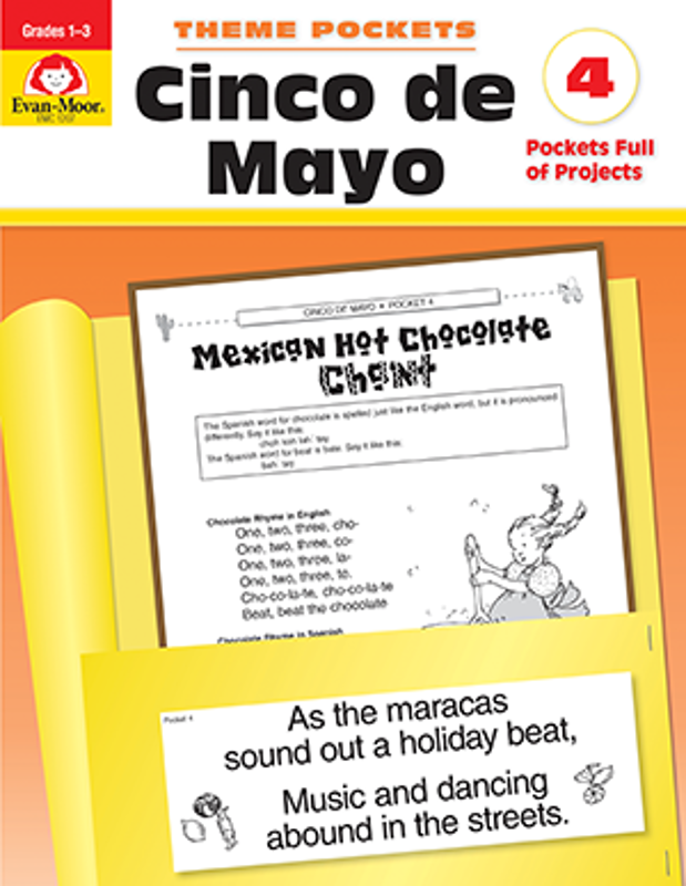 Theme Pockets: Cinco de Mayo, Grades 1-3 - Teacher Reproducibles, E-book