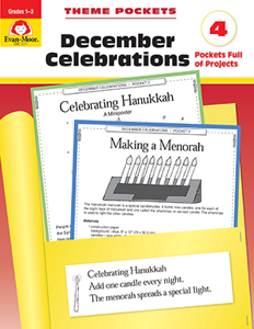 Theme Pockets: December Celebrations, Grades 1-3 - Teacher Reproducibles, E-book