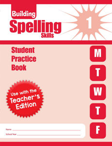 Building Spelling Skills, Grade 1 - Student Workbook (5-pack)