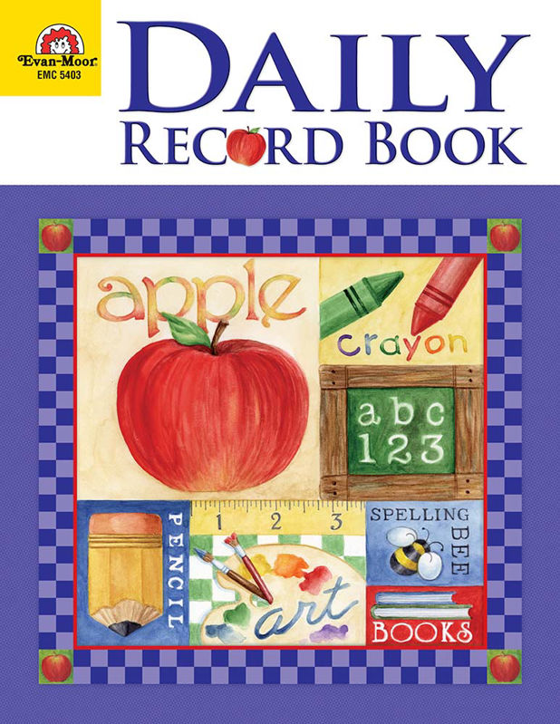 Daily Record Book: School Days, Grades K-6 - Teacher Resource, Print