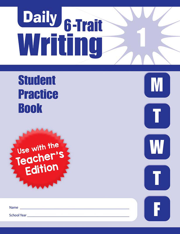 Daily 6-Trait Writing, Grade 1 - Student Workbook (5-pack)