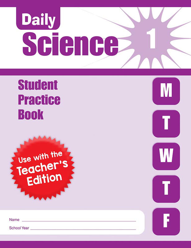 Daily Science, Grade 1 - Student Workbook (5-pack)