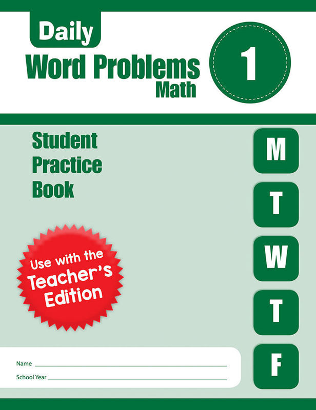 Daily Word Problems, Grade 1 - Student Workbook (5-pack)