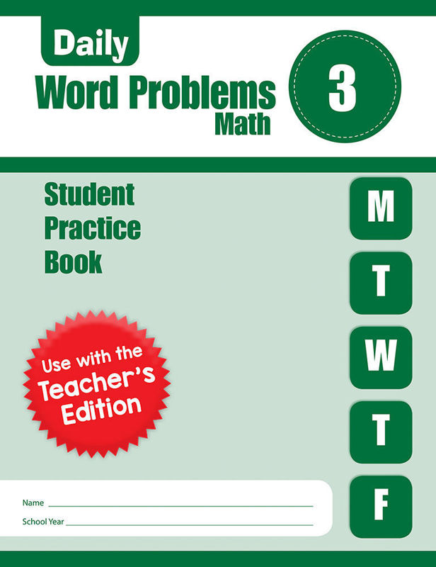 Daily Word Problems, Grade 3 - Student Workbook (5-pack)