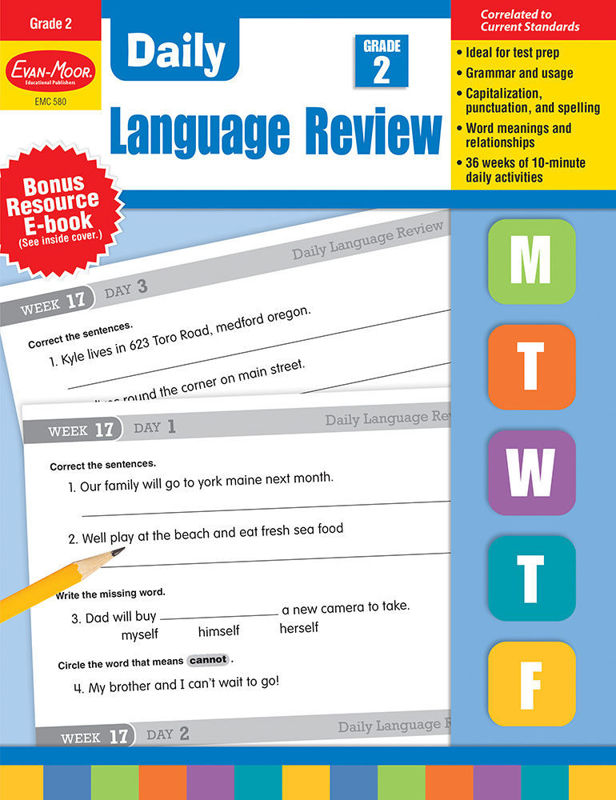 Daily Language Review, Grade 2 - Teacher's Edition, Print