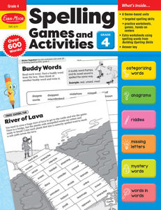 Spelling Games and Activities, Grade 4