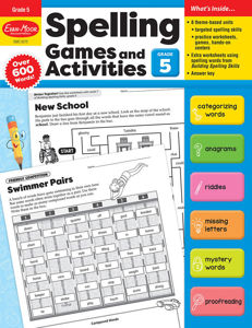 Spelling Games and Activities, Grade 5