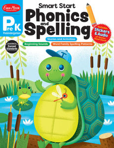 Smart Start: Phonics and Spelling Activity Book, Grade PreK