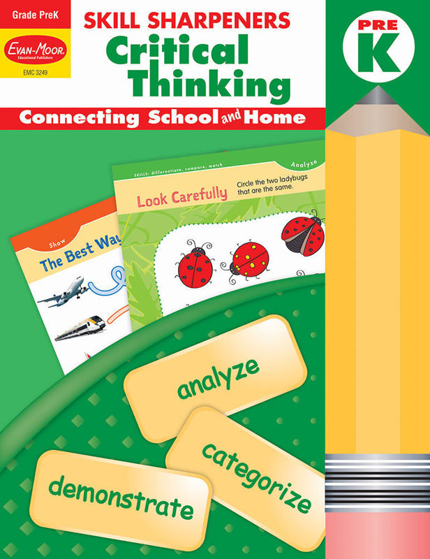 Skill Sharpeners: Critical Thinking, Grade PreK - Activity Book