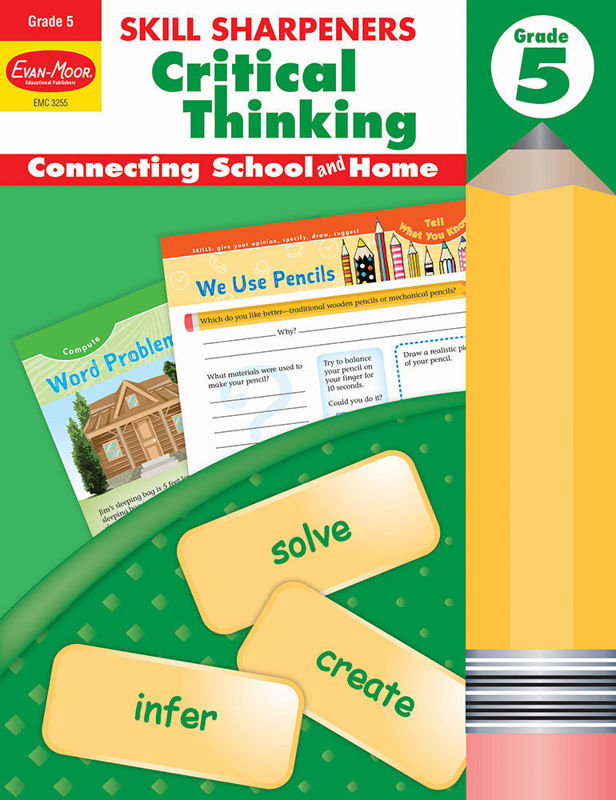 Skill Sharpeners: Critical Thinking, Grade 5- Activity Book