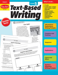 Text-Based Writing, Grade 5 - Teacher's Edition, Print