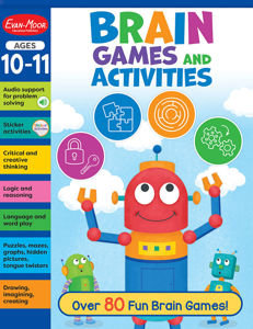 Brain Games and Activities Workbook, Ages 10–11 - Print