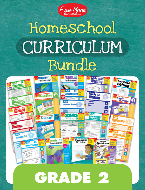 Homeschool Curriculum Bundle, Grade 2	