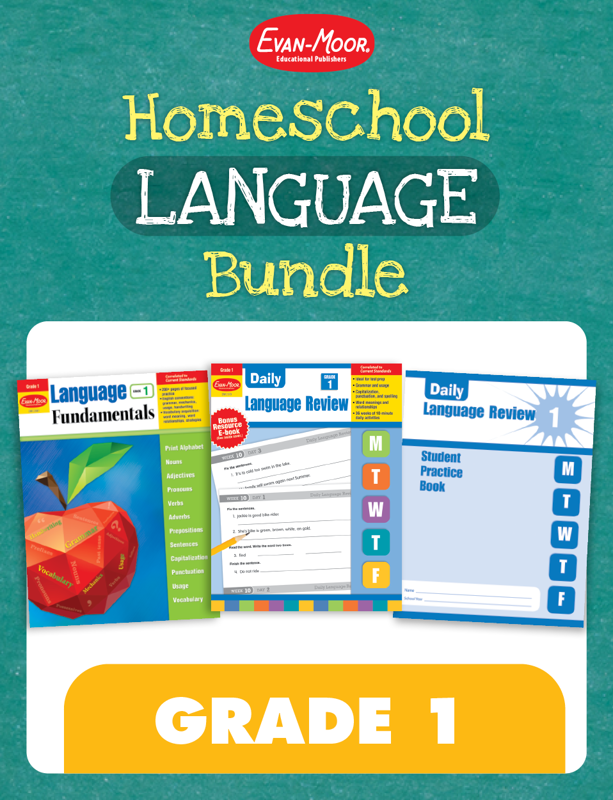 Homeschool Language Bundle, Grade 1	