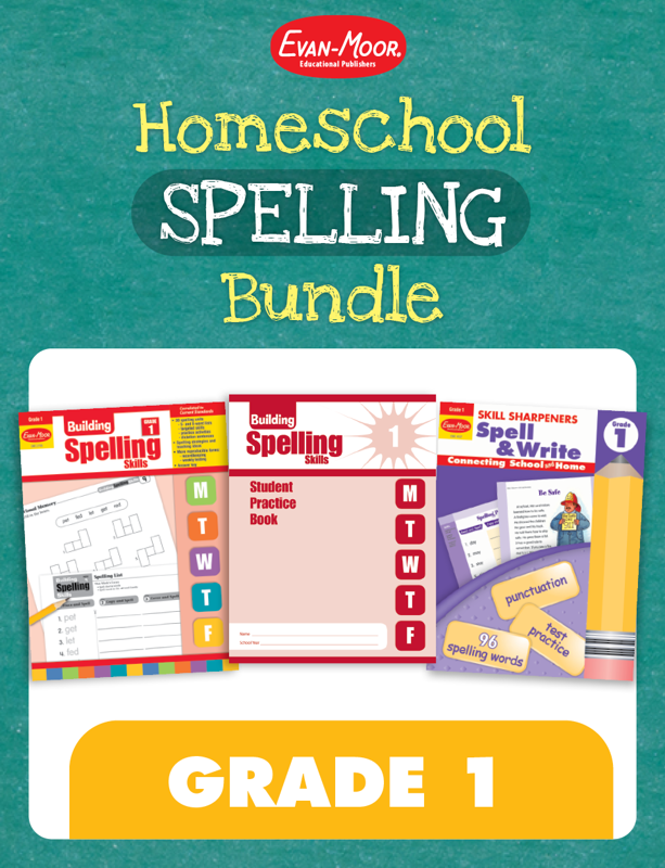 Homeschool Spelling Bundle, Grade 1	