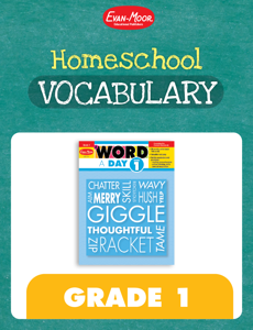 Homeschool Vocabulary Bundle, Grade 1		