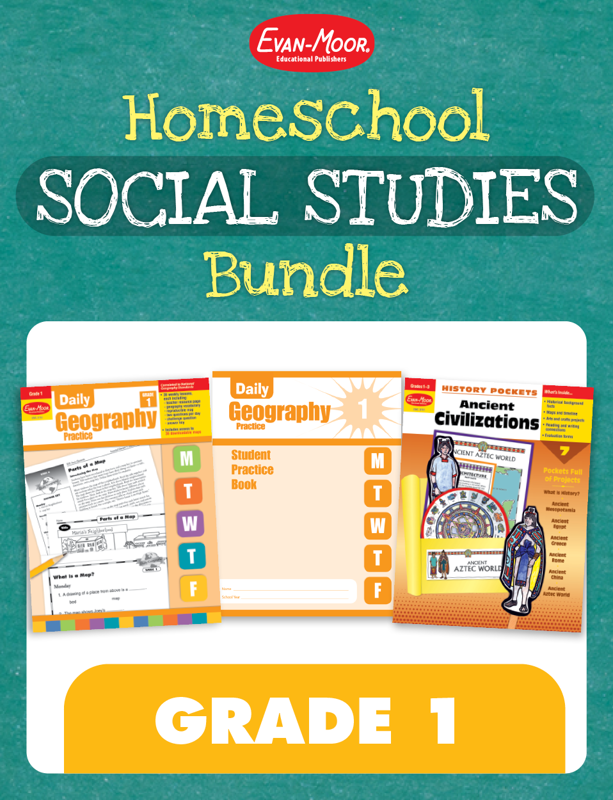 Homeschool Social Studies Bundle, Grade 1	