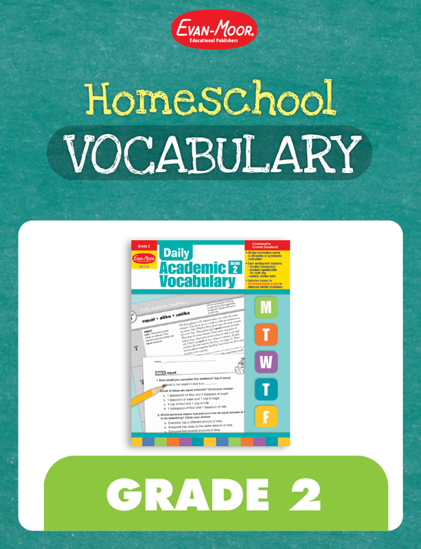 Homeschool Vocabulary Bundle, Grade 2	