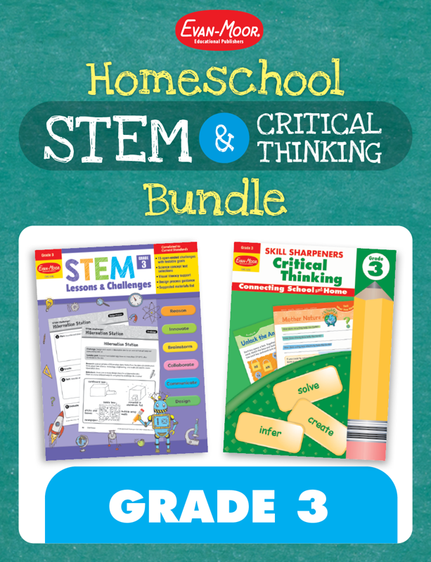 Homeschool STEM and Critical Thinking Bundle, Grade 3	