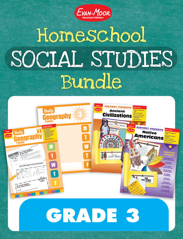 Homeschool Social Studies Bundle, Grade 3