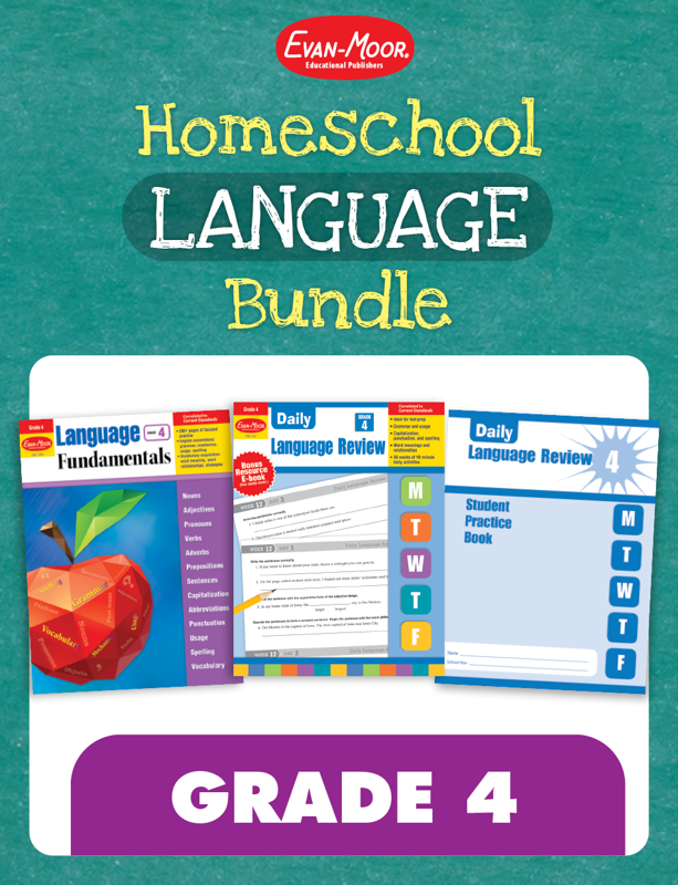 Homeschool Language Bundle, Grade 4	