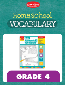 Homeschool Vocabulary Bundle, Grade 4	