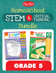 Homeschool STEM and Critical Thinking Bundle, Grade 5