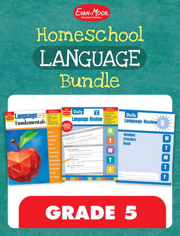 Homeschool Language Bundle, Grade 5