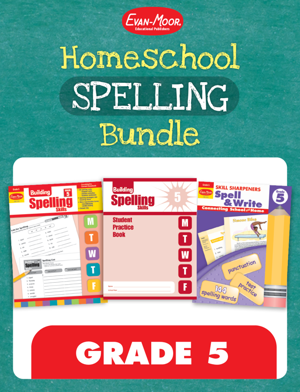 Homeschool Spelling Bundle, Grade 5