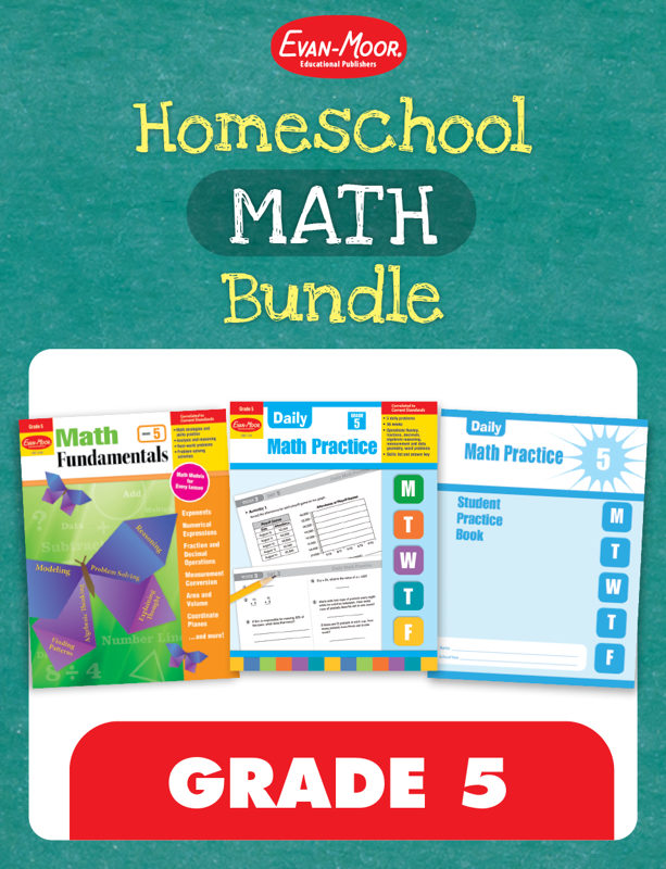 Homeschool Math Bundle, Grade 5	