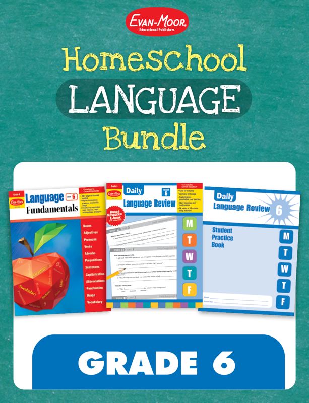 Homeschool Language Bundle, Grade 6