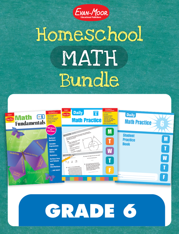 Homeschool Math Bundle, Grade 6