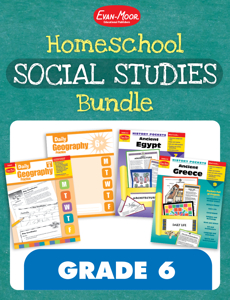 Homeschool Social Studies Bundle, Grade 6