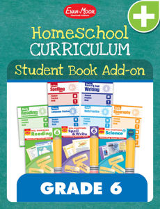 Homeschool Student Book Add-on Set, Grade 6