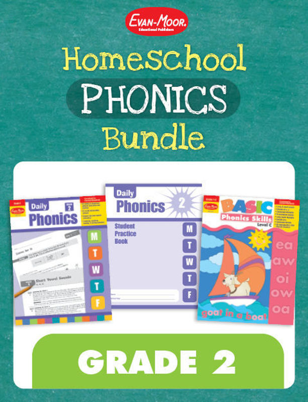 Homeschool Phonics Bundle, Grade 2