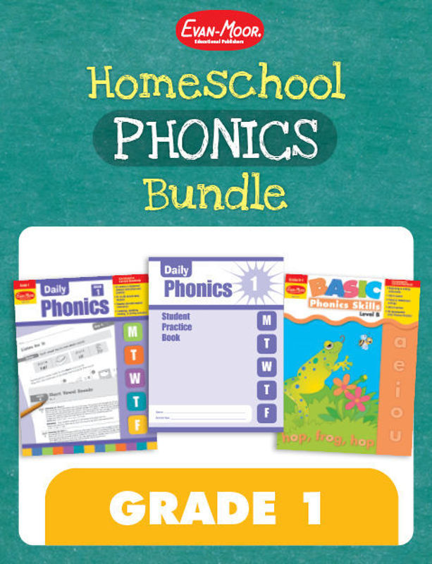 Homeschool Phonics Bundle, Grade 1