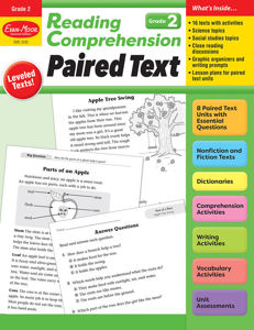 Reading Comprehension: Paired Text, Grade 2 - Print