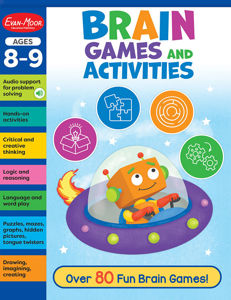 Brain Games and Activities Workbook, Ages 8–9 - E-book