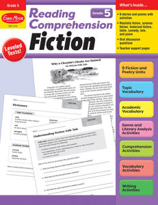 Reading Comprehension: Fiction - Teaching Resource, Grade 5 - E-book