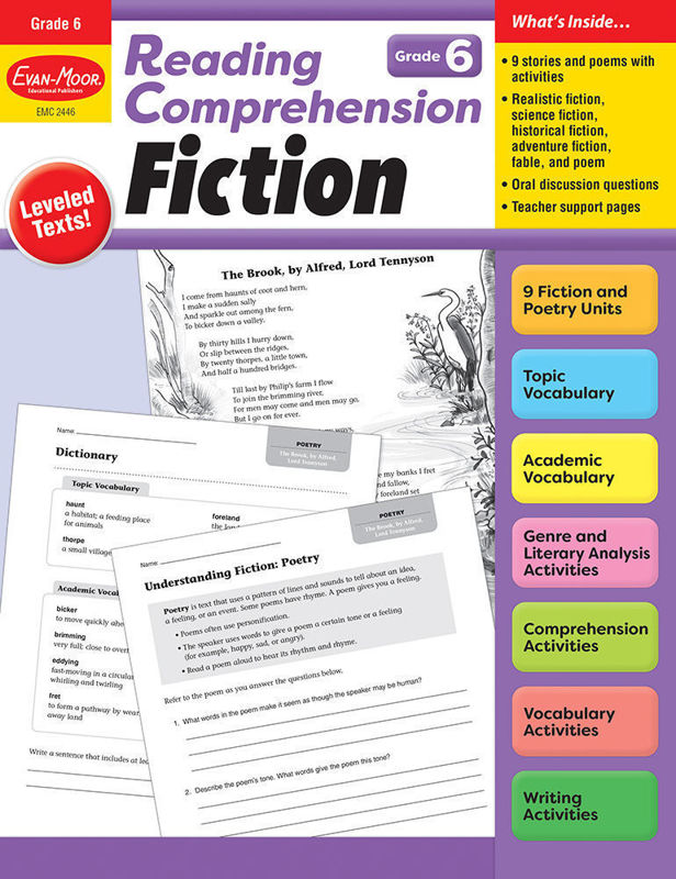 Reading Comprehension: Fiction - Teaching Resource, Grade 6 - E-book