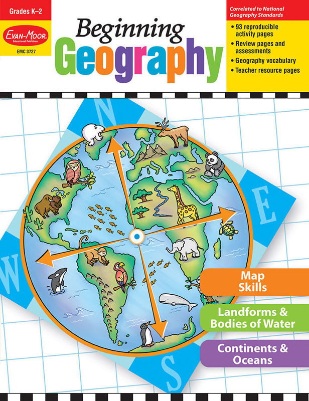 Beginning Geography, Grades K-2 - Teacher Reproducibles, E-book